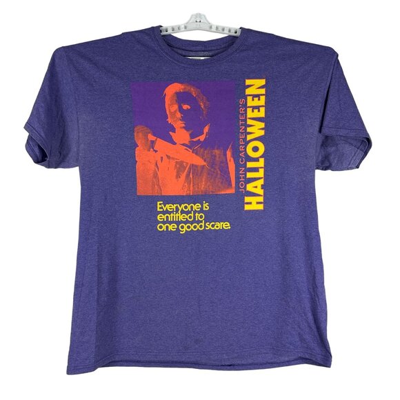 Compass International Other - John Carpenter's Halloween Crew Neck Graphic T-Shirt Size XL Purple